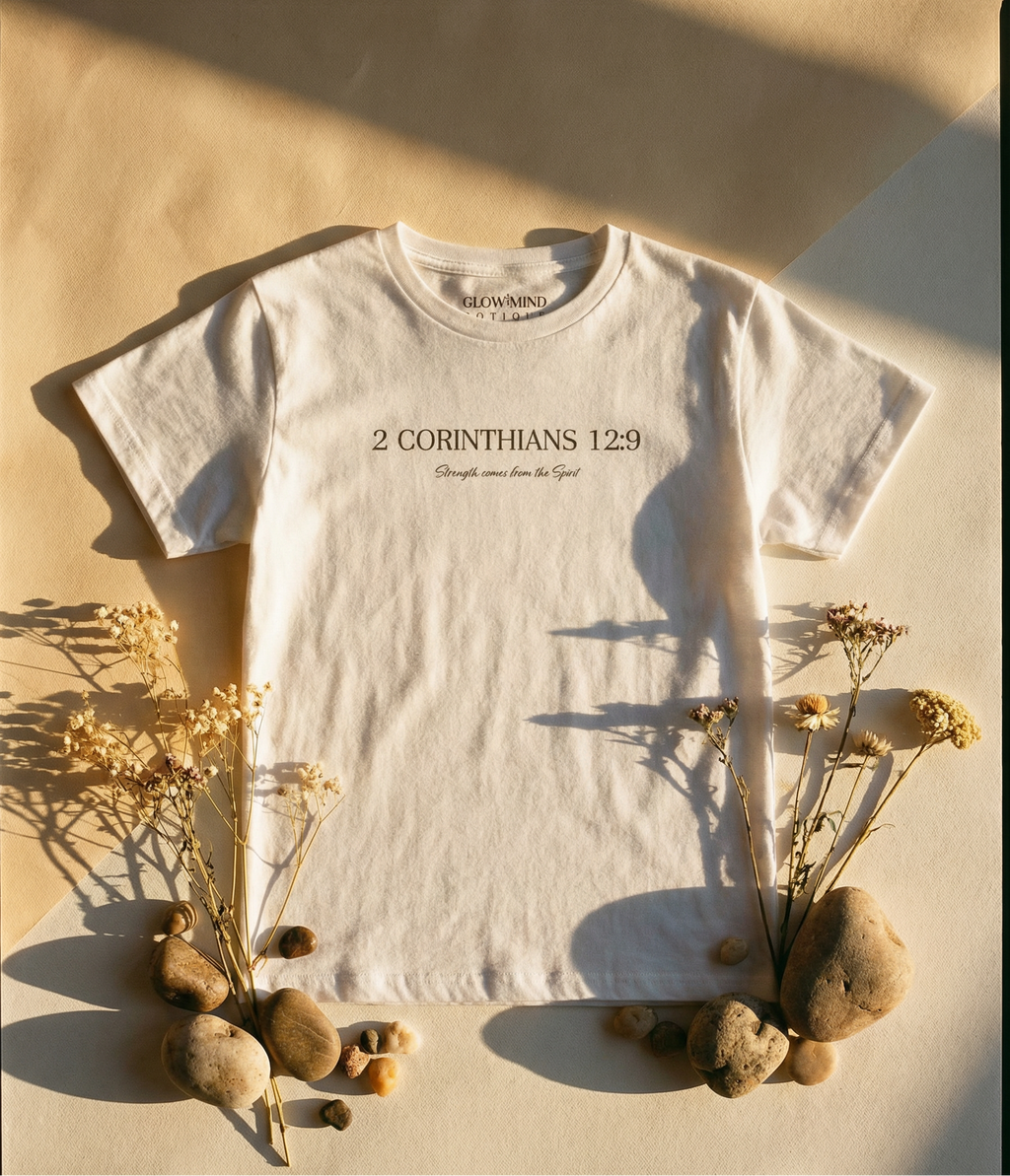2 Corinthians 12:9 – Bible Verse T-Shirt