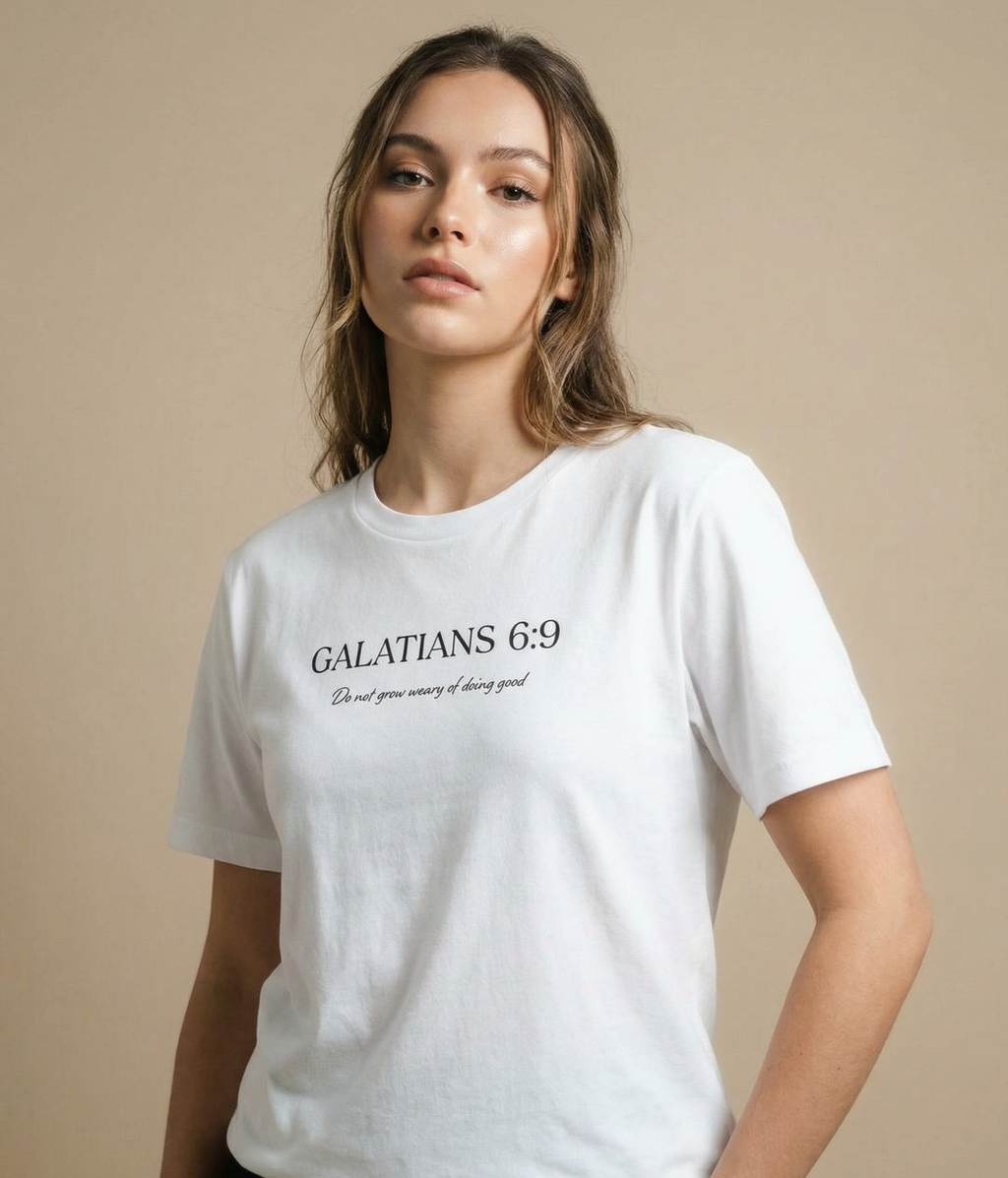 Galatians 6:9 – Bible Verse T-Shirt