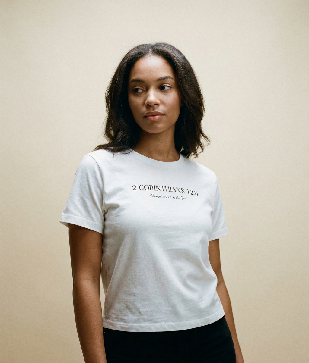 2 Corinthians 12:9 – Bible Verse T-Shirt