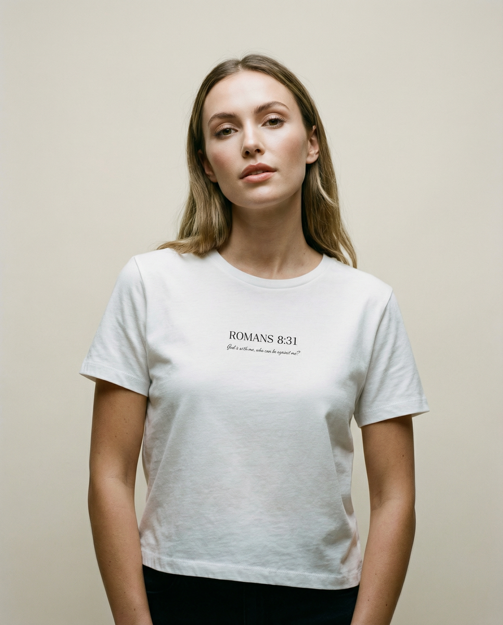 Romans 8:31 – Bible Verse T‑Shirt