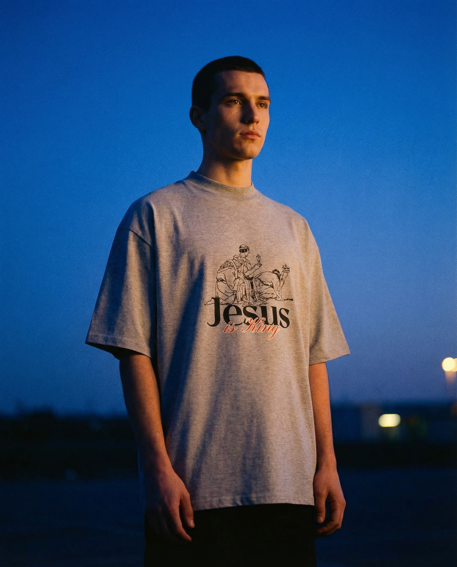 Jesus Is King T-Shirt | Organic Cotton Faith Apparel, Religious Tee