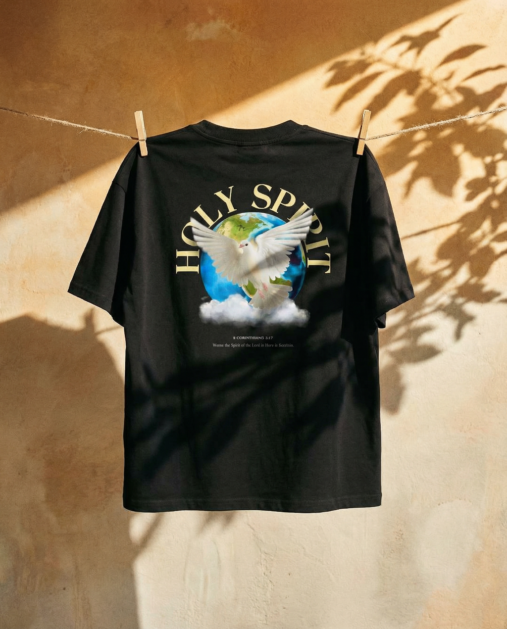 Holy Spirit Dove T-Shirt | 2 Corinthians 3:17 Freedom Verse Apparel