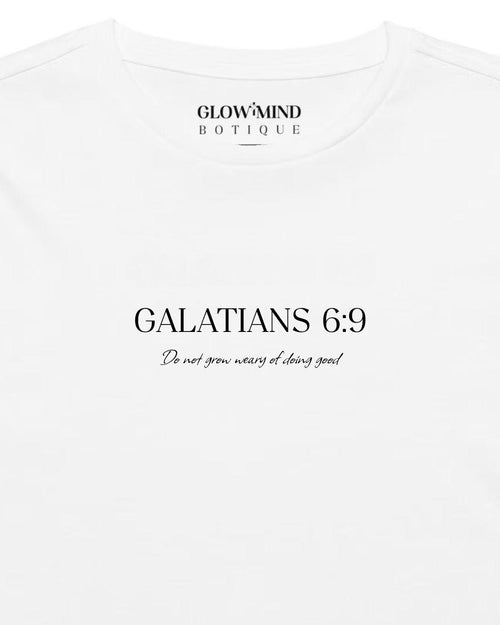 Galatians 6:9 – Bible Verse T-Shirt